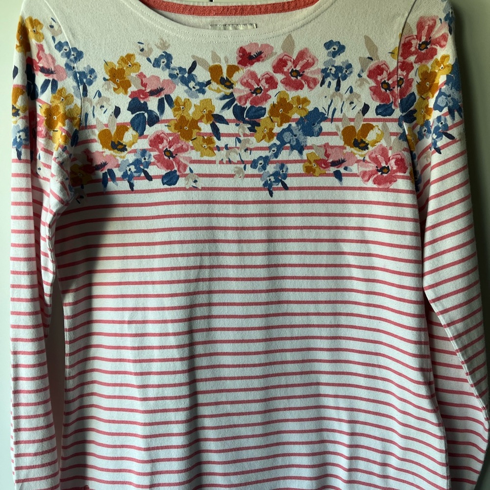 Joules Women's Floral Striped Jersey